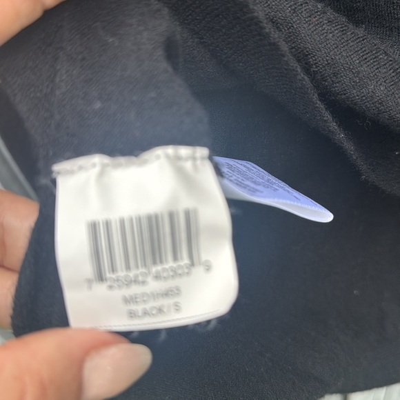 Black V-Neck Sweater with Waist Tie - Picture 6 of 9